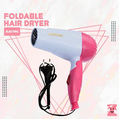 Nova Professional Mini Foldable Hair Dryer