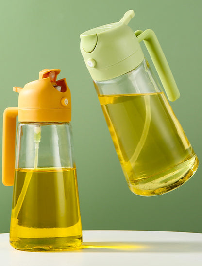 2 in 1 Oil Spray Dispenser Bottle 600ml - Kitchen