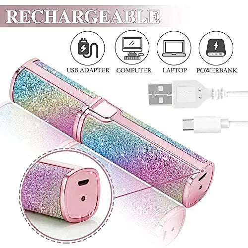 2-in-1 Electric Eyebrow Trimmer |Rechargeable Hair Shaver