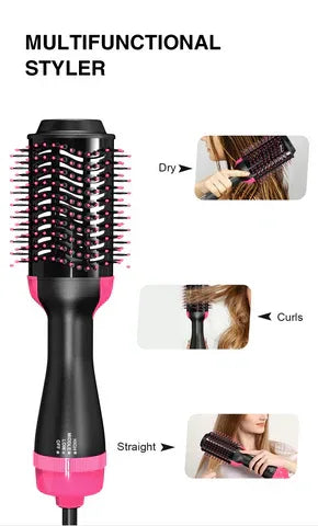 3-in-1 One Step Hot Air Brush Hair Dryer & Styler